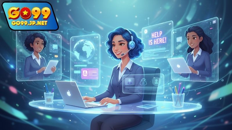 CSKH GO99 - Yếu tố thiết yếu trong trải nghiệm game 1 Các kênh hỗ trợ CSKH GO99 cung cấp