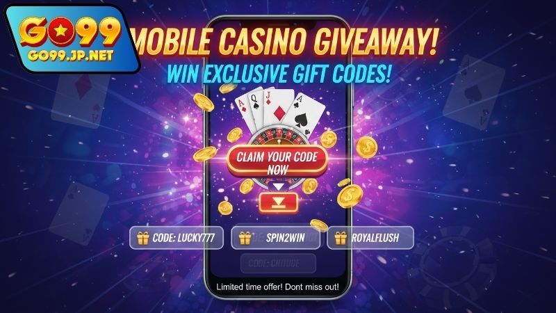 Giftcode GO99 - Những Cơ Hội Nhận Quà Hấp Dẫn Từ Hệ Thống 1 Các loại giftcode GO99 phổ biến
